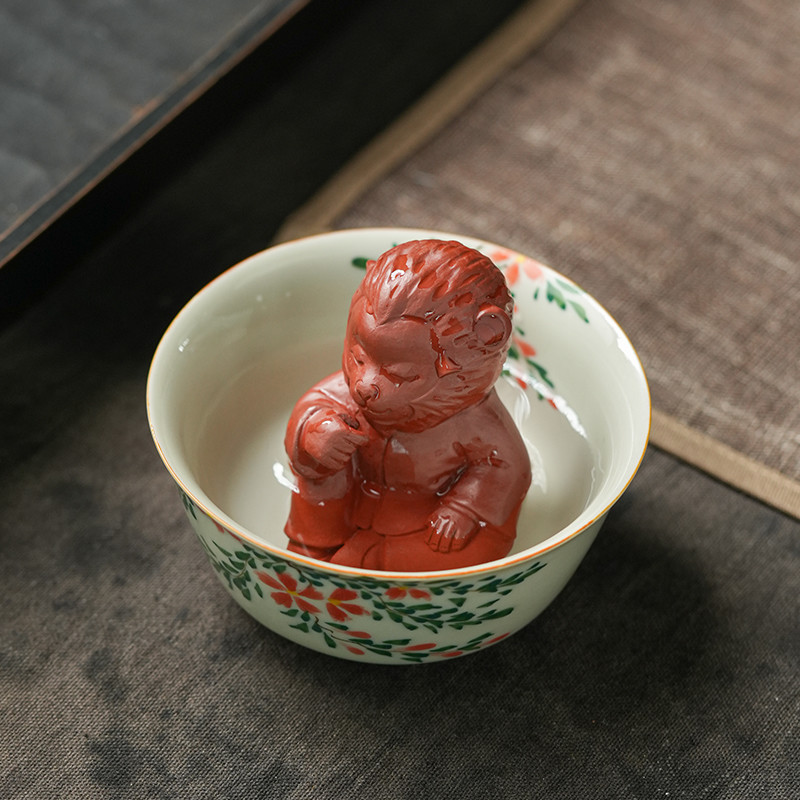 IMG_0884 Handmade Napping Little Monkey Tea Pet