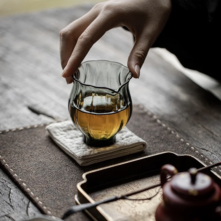 Japanese-Style-Glass-150ml-Fair-Cup-Gong-Dao-Bei-2 Japanese Style Glass 150ml Fair Cup Gong Dao Bei