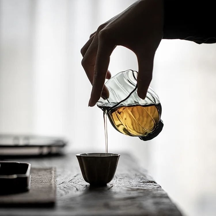 Japanese-Style-Glass-150ml-Fair-Cup-Gong-Dao-Bei-3 Japanese Style Glass 150ml Fair Cup Gong Dao Bei