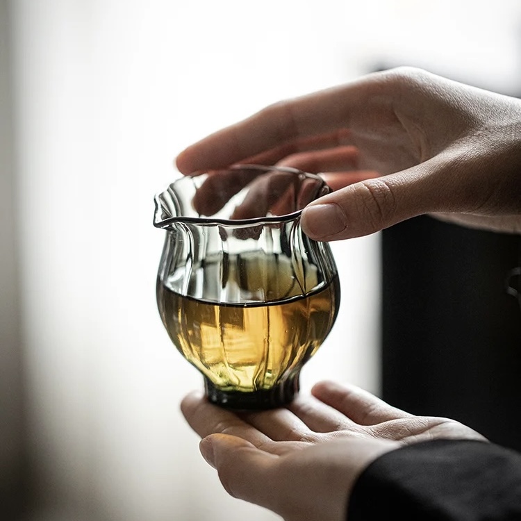 Japanese-Style-Glass-150ml-Fair-Cup-Gong-Dao-Bei-6 Japanese Style Glass 150ml Fair Cup Gong Dao Bei