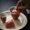 Red-Glaze-Qinghua-Poem-120ml-Gaiwan-5 Red Glaze Qinghua Poem 120ml Gaiwan