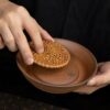 bcc3e6fc60ab65d53512433e47f78ac Handmade Unglazed Aged Rock Clay Yuan Bao 90ml Gaiwan