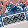 详情-03-1 Handmade Underglaze Red Ceramic Auspicious Crab Chinese Tea Tray