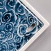 详情-07-3 Handmade Underglaze Red Ceramic Brocade Carp Chinese Tea Tray