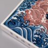 详情-09-2 Handmade Underglaze Red Ceramic Brocade Carp Chinese Tea Tray