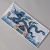 详情-10 Handmade Underglaze Red Ceramic Dragon Soaring Chinese Tea Tray
