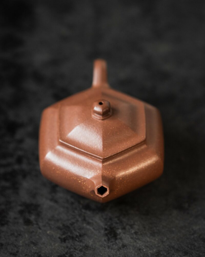 Fully Handmade Zini Long Wen Liu Fang 150ml Yixing Teapot