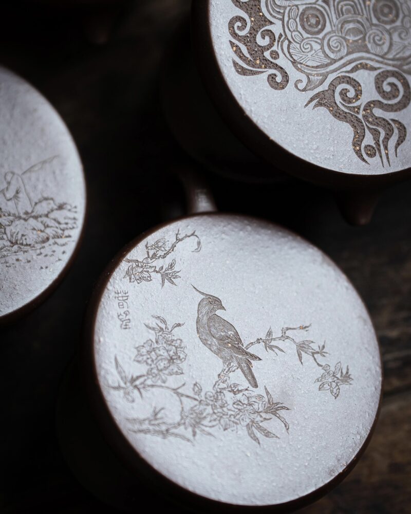 Fully Handmade Zini Wu Chen 150ml Yixing Teapot