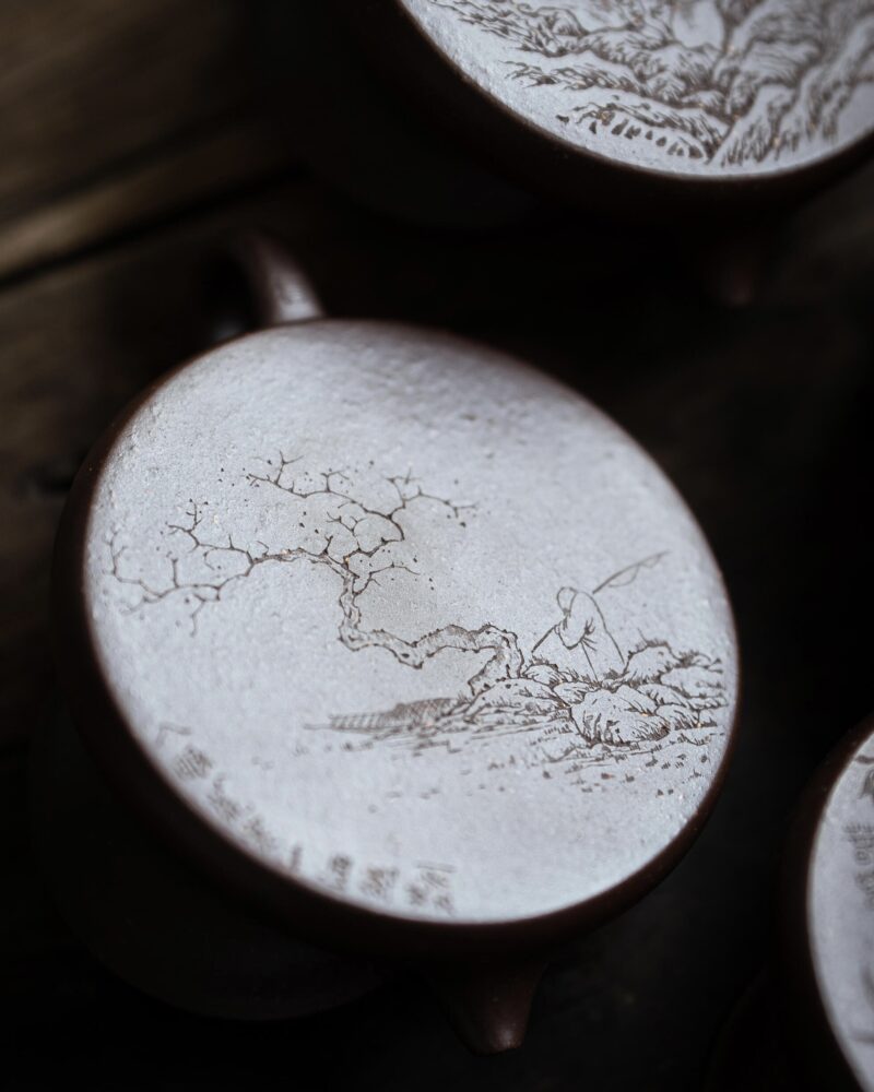 Fully Handmade Zini Wu Chen 150ml Yixing Teapot