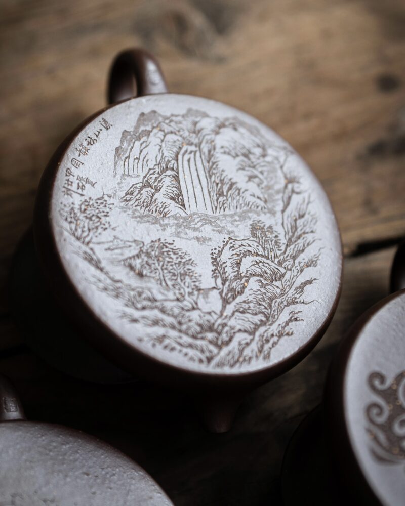 Fully Handmade Zini Wu Chen 150ml Yixing Teapot