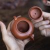 Half Handmade Xiao Hong Ni Gong Zhu 130ml Yixing Teapot