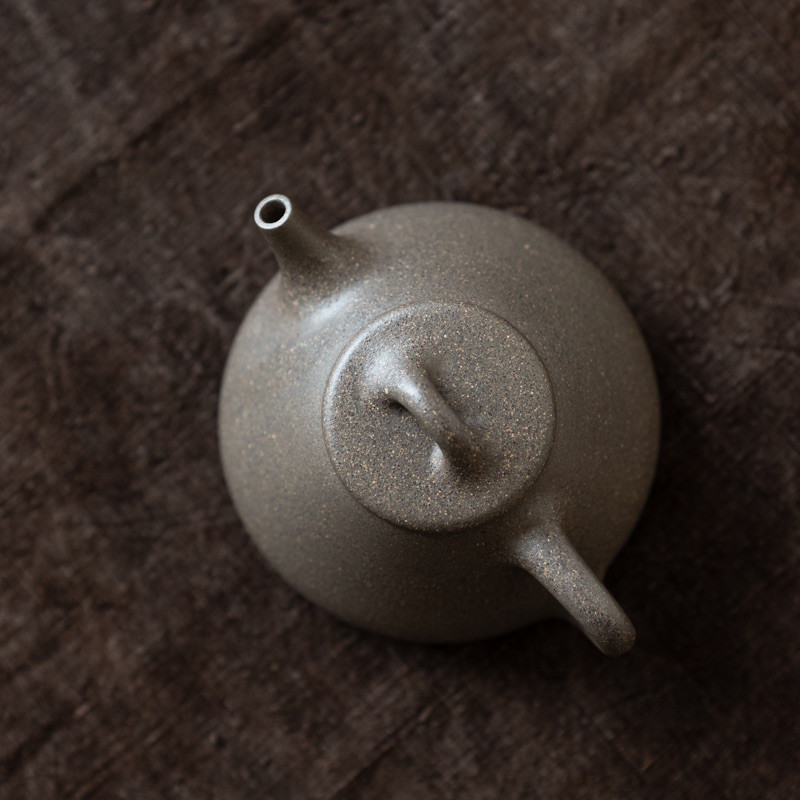 Half Handmade Qing Duanni Zi Ye Shi Piao 140ml Yixing Teapot
