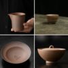 27 Handmade Unglazed Aged Rock Clay Yuan Bao 90ml Gaiwan