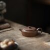 Fully Handmade Speckled Zini Ming Style Zhou Pan 140ml Yixing Teapot
