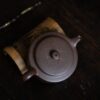 Fully Handmade Speckled Zini Ming Style Zhou Pan 140ml Yixing Teapot