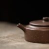 Fully Handmade Speckled Zini Ming Style Zhou Pan 140ml Yixing Teapot