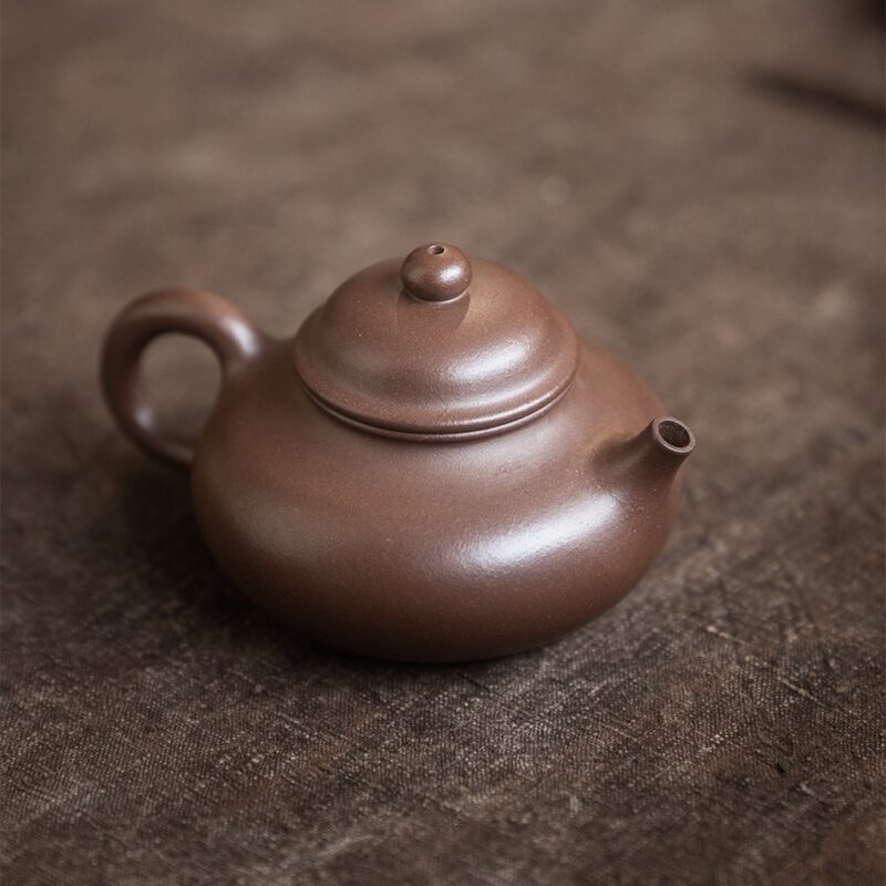 Half Handmade Zini Rong Tian 120ml Yixing Teapot