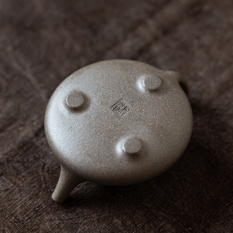 Half Handmade Qing Duanni Zi Ye Shi Piao 140ml Yixing Teapot