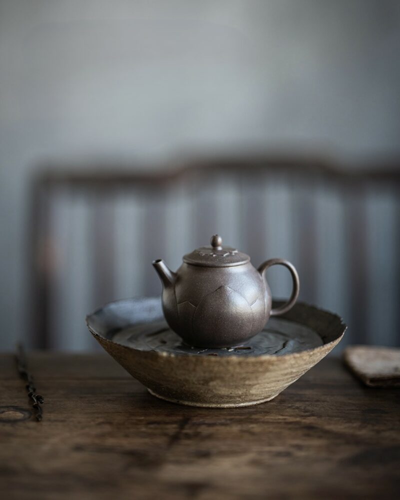 Fully Handmade Qing Hui Zini Fa Xiang Lian Zi 130ml Yixing Teapot