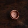 Half Handmade Xiao Hong Ni Short Pan Hu 90ml Yixing Teapot