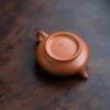 Half Handmade Xiao Hong Ni Short Pan Hu 90ml Yixing Teapot