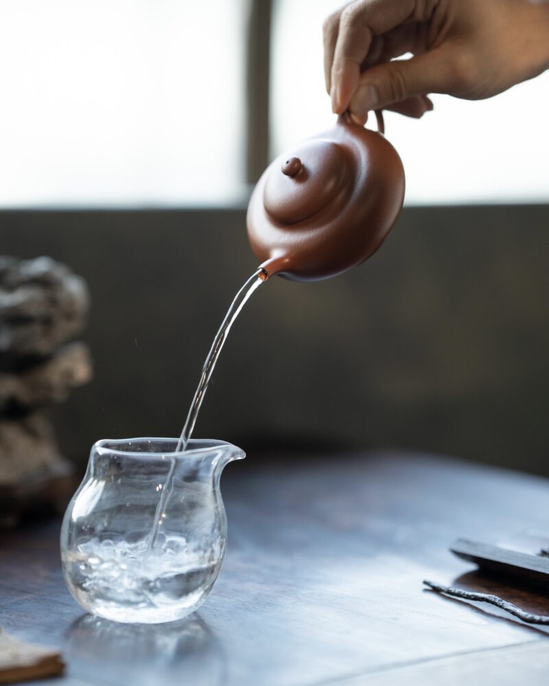 Half Handmade Xiao Hong Ni Bian Shi 150ml Yixing Teapot