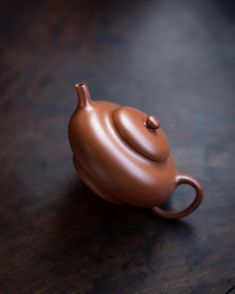 Half Handmade Xiao Hong Ni Bian Shi 150ml Yixing Teapot