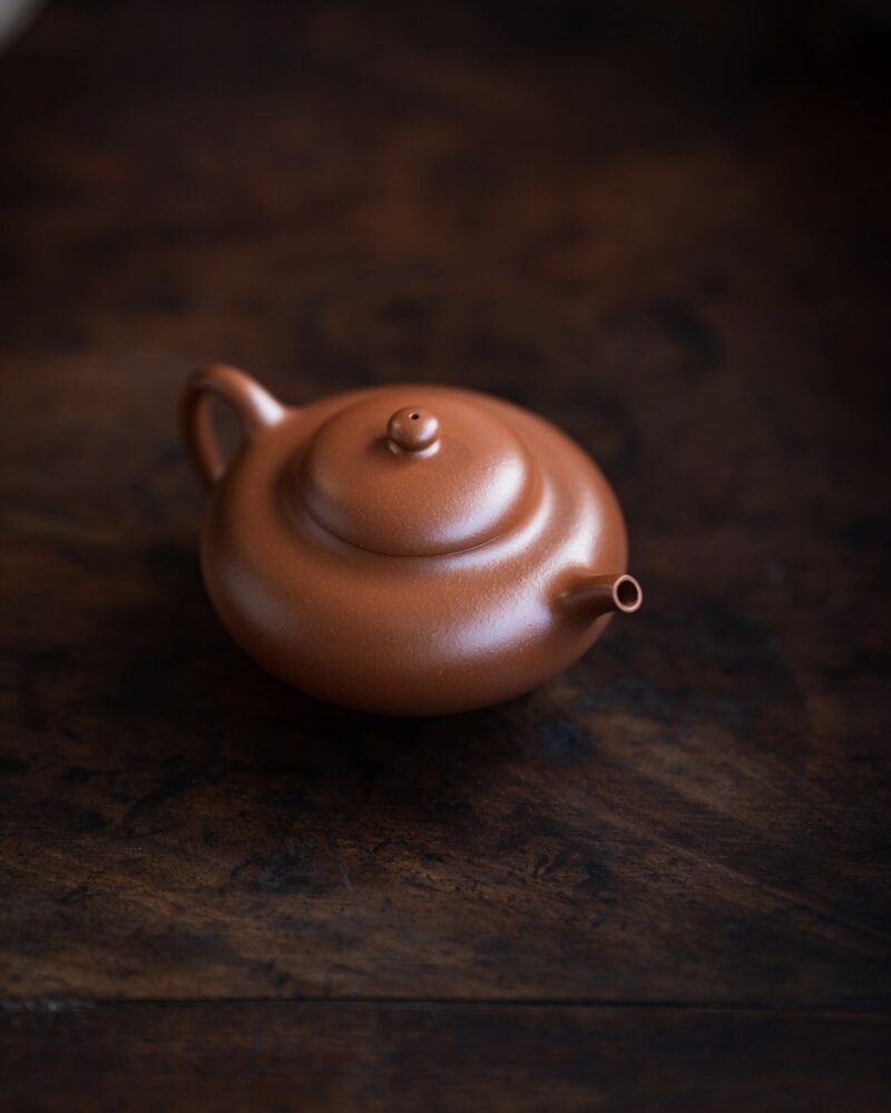 Half Handmade Xiao Hong Ni Bian Shi 150ml Yixing Teapot