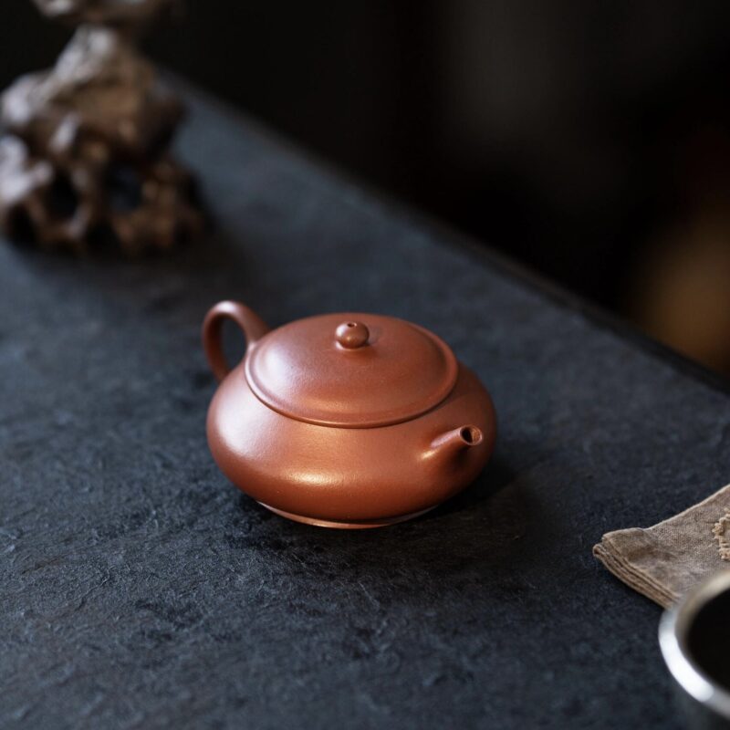 Fully Handmade Aged Zhuni Wu Tang Ming Lu 120ml Yixing Teapot