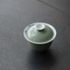Colored Glaze Ceramic Celadon Bamboo 135ml Gaiwan (3) Colored Glaze Ceramic Celadon Bamboo 135ml Gaiwan