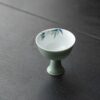 Colored Glaze Ceramic Celadon Bamboo 135ml Gaiwan (9) Colored Glaze Ceramic Celadon Bamboo 135ml Gaiwan