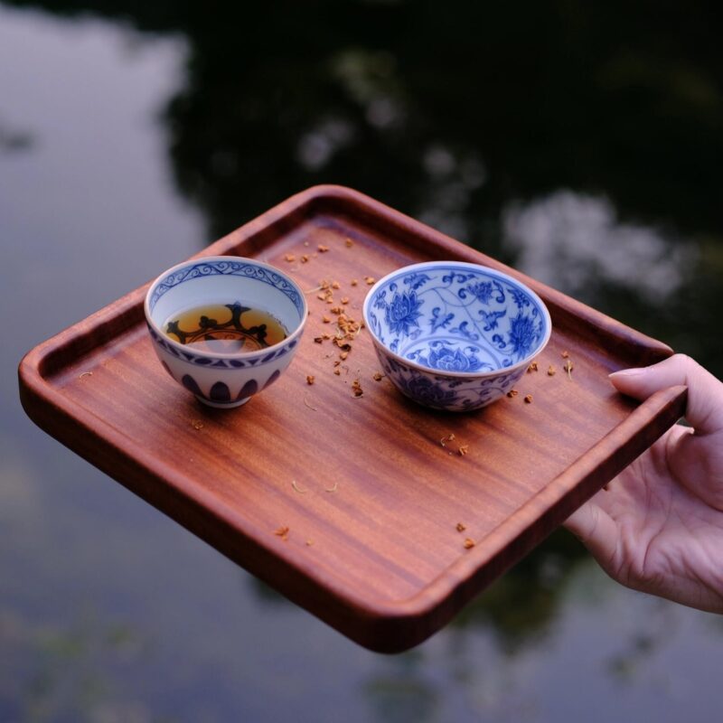 Fully Hand Painted Twined Lotus 75ml Wo Zu Tea Cup (7) Fully Hand Painted Twined Lotus 75ml Wo Zu Tea Cup