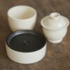 Handmade Ceramic Linglan 120ml Gaiwan (3) Handmade Ceramic Linglan 120ml Gaiwan