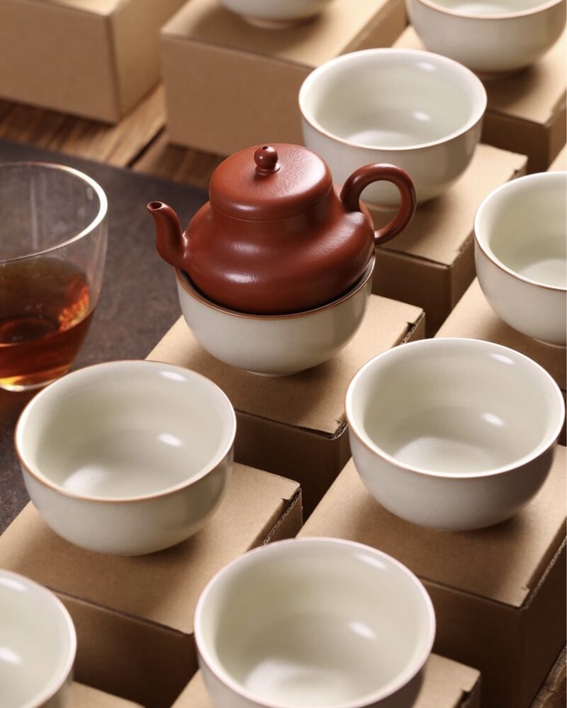 Ru Ware Ceramic 120ml Host Tea Cup (11) Ru Ware Ceramic 120ml Host Tea Cup
