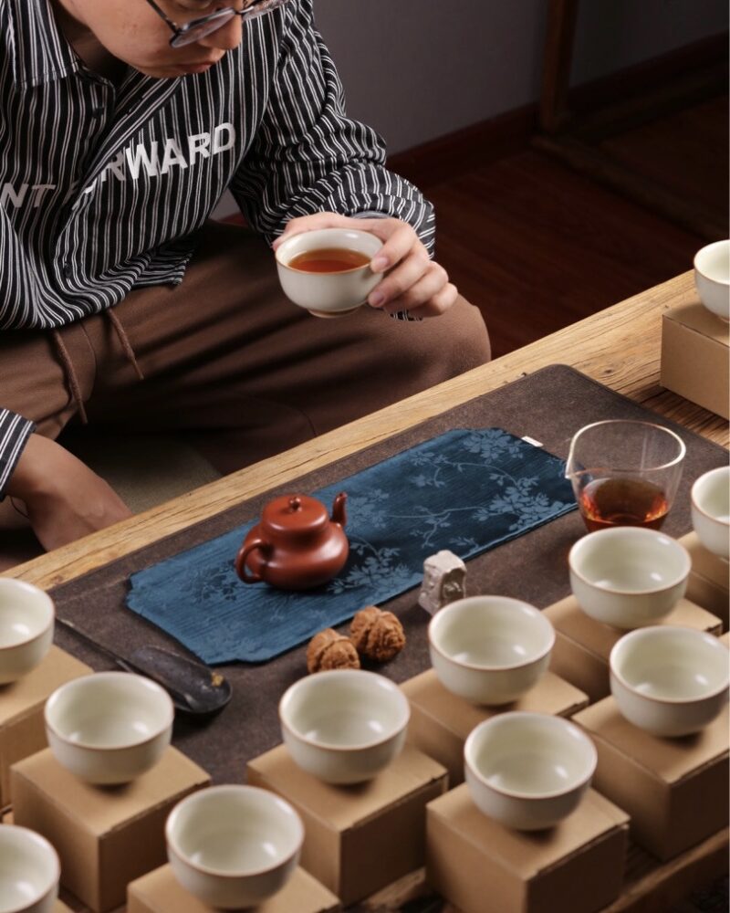 Ru Ware Ceramic 120ml Host Tea Cup (9) Ru Ware Ceramic 120ml Host Tea Cup
