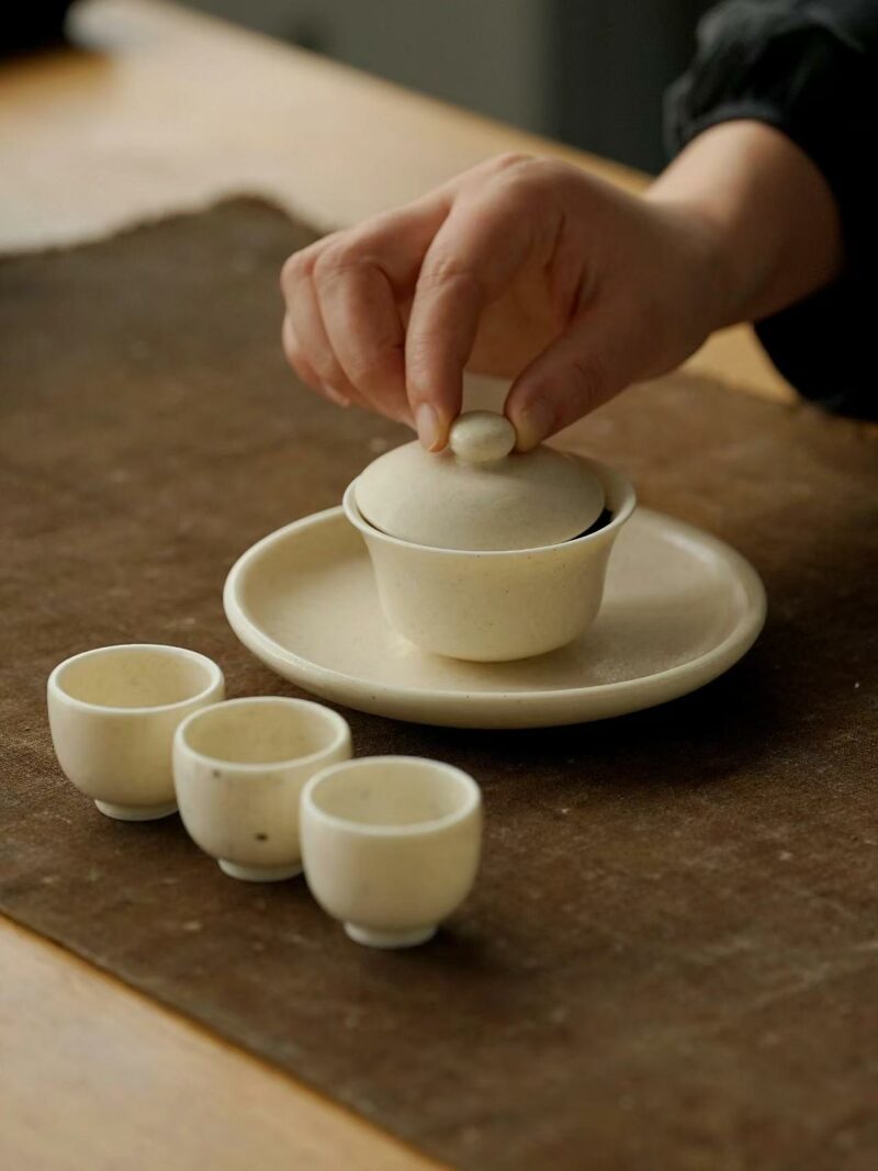 e32a46cbc482c54c231e29786c08d1c Handmade Ceramic Bun 60ml Gaiwan