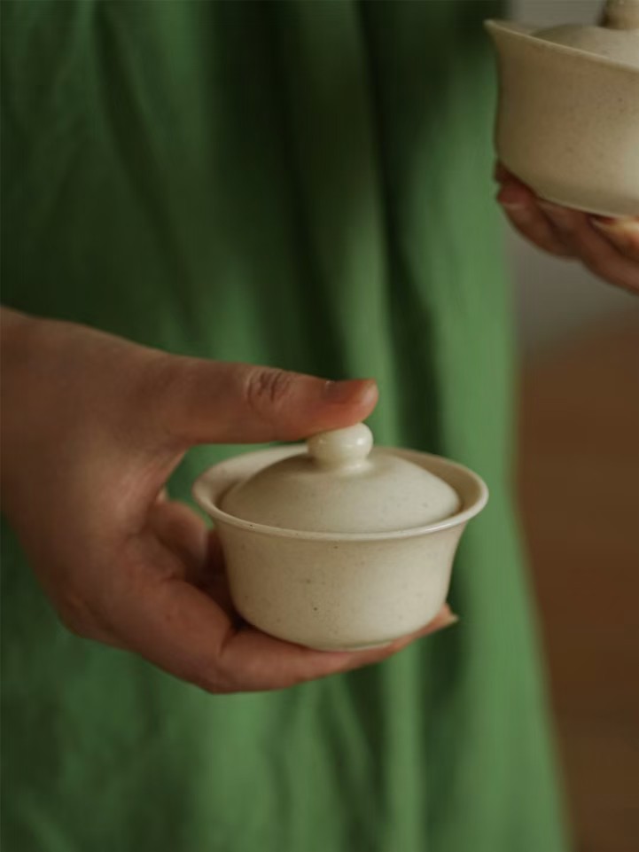 微信图片_202409031454304 Handmade Ceramic Bun 60ml Gaiwan
