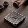 详情-09 Wood Fired Aged Rock Clay Pear 75ml Chinese Teapot