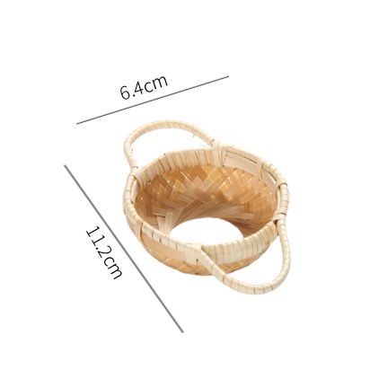 774 (2) Handmade Bamboo Woven Tea Filter
