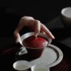 Powder Glaze Ceramic Moon River 130ml Gaiwan