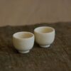 Handmade Ceramic Milky White 25ml Tea Cup