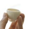 Handmade Ceramic Milky White 25ml Tea Cup