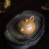Half Handmade Duanni Gourd Wen Dan 140ml Yixing Teapot