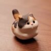 Handmade Zisha Yixing Clay Running Cats Tea Pet (1) Handmade Zisha Yixing Clay Running Cats Tea Pet