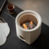 Chaozhou Style White Clay Serenity Charcoal Stove and Kettle