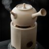 Chaozhou Style White Clay Serenity Charcoal Stove and Kettle