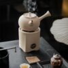 Chaozhou Style White Clay Serenity Charcoal Stove and Kettle