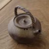 Handmade White Clay Tea Poem Charcoal Stove and Kettle