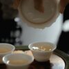Flower Rim White Porcelain 120ml Gaiwan