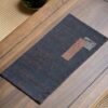 Vintage Style Spliced Design Xiangyunsha Silk Zen Tea Mat
